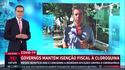 Governos mantém isenção fiscal à cloroquina