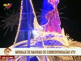 Corresponsales regionales de VTV envían emotivo mensaje navideño al pueblo venezolano