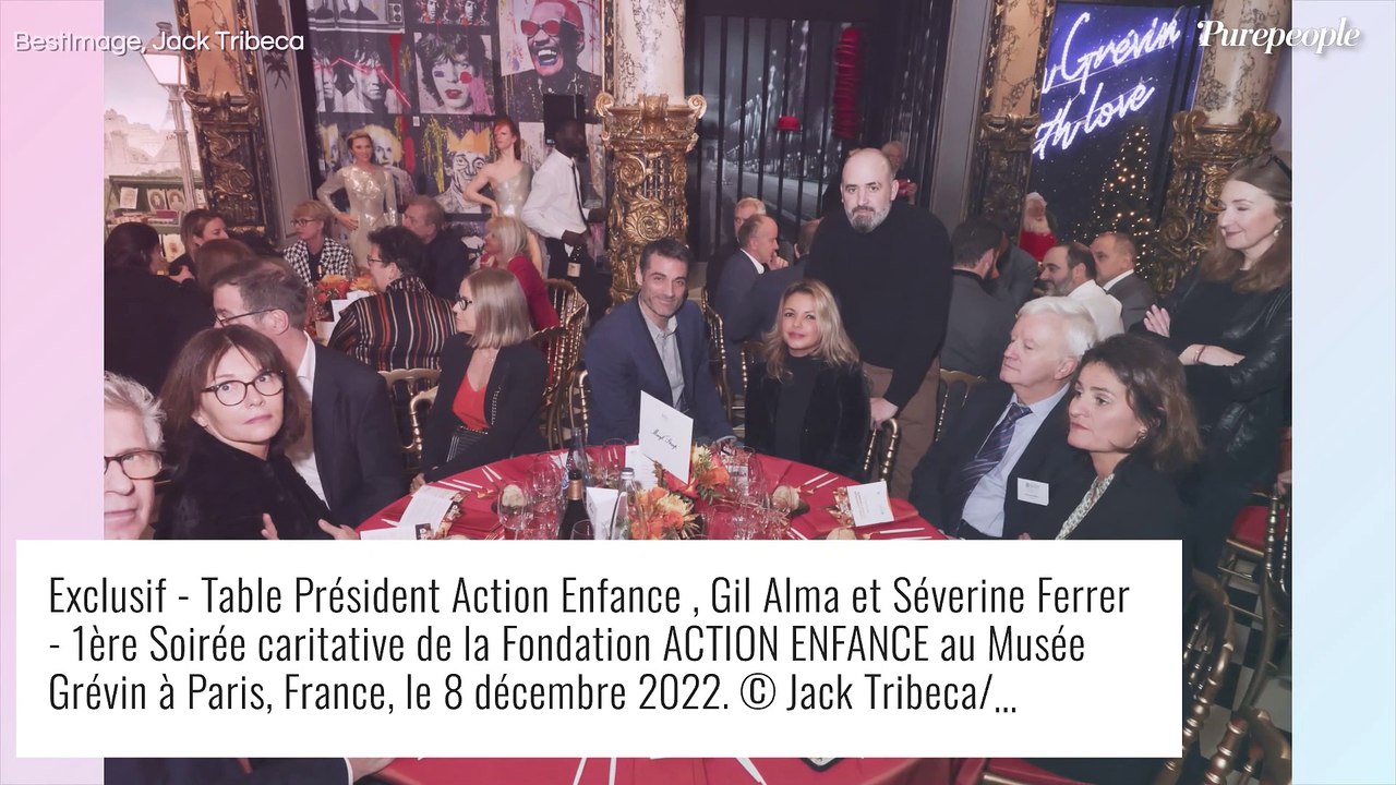 Fabienne Carat avec Séverine Ferrer au Musée Grévin, une grande soirée pour la bonne cause