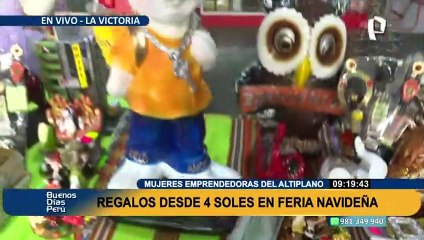 Regalos desde S/ 4 y limpias con cuy: Conozca la Feria de Mujeres Emprendedoras del Altiplano