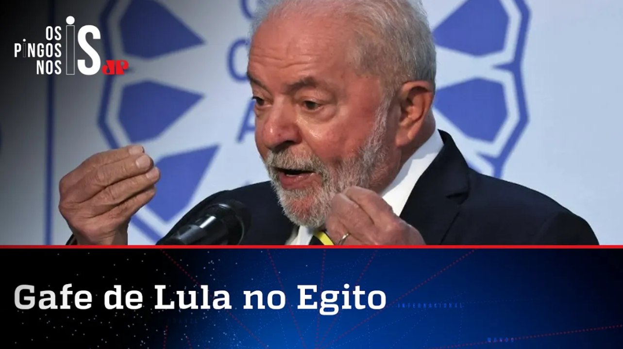Na COP, Lula comete gafe e promete retirar toda...