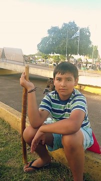 Mucho calor en el Centro de barrio N°3, El Hongo, Tacuarembó, Uruguay (09/12/2022)
