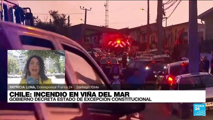 Informe desde Santiago: estado de emergencia por incendios en Viña del Mar