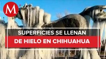 Chihuahua registra temperaturas por debajo de cero grados