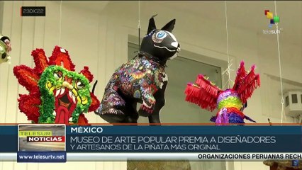 Museo de Arte Popular de México busca la piñata más original entre 189 piezas