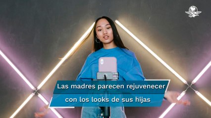 “Convirtiendo a mi mamá en mí”, la nueva tendencia en redes sociales
