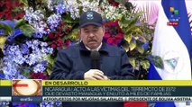 Presidente de Nicaragua rememora sus experiencias durante el terremoto de 1972