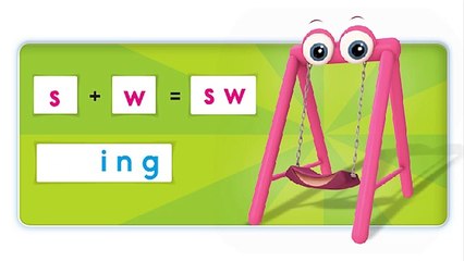 Oxford Phonics World 4 - consonant blends - sw