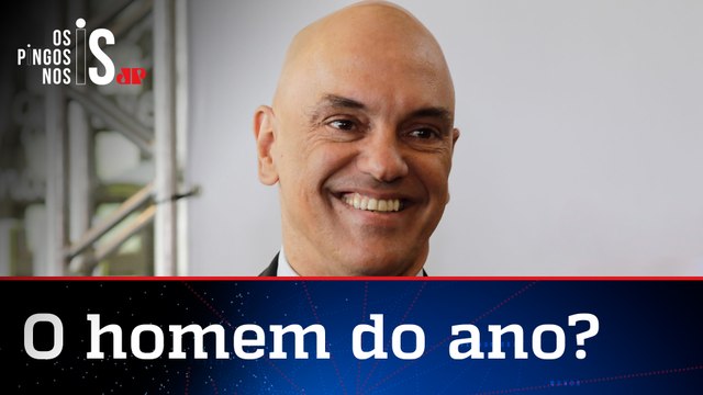 Alexandre de Moraes é eleito o homem do ano por revista pró-Lula