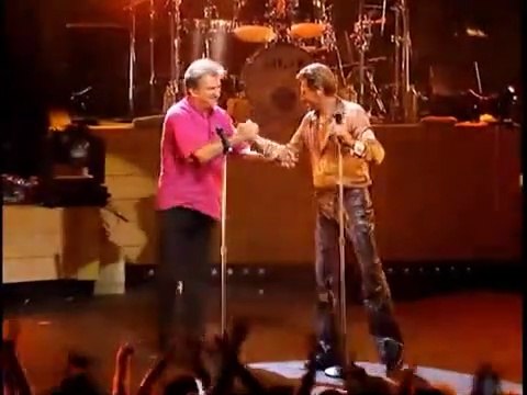 Johnny Hallyday - Be bop a lula A Lula avec Eddy Mitchell ( Live à l'Olympia, Paris 2000 )