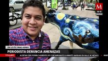 El periodista Gustavo Sánchez Benítez denunció múltiples amenazas en su contra