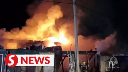Fire in unregistered Russian home for elderly kills 11