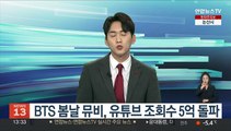 BTS 봄날 뮤비, 유튜브 조회수 5억 돌파