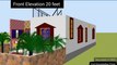 छोटे मकान का डिजाइन || इंडियन स्टाइल में घर का नक्शा और घर का न्यू डिजाइन || small house design