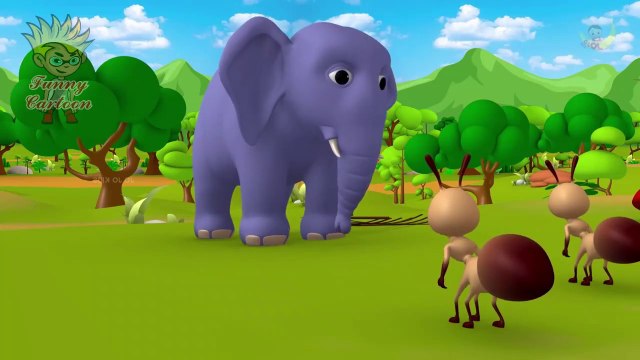 The Elephant & Ant - crow and Snake stories - kawa - chunti - hathi - sanap - oral stories - 3D Animated Hindi Moral - stories - cartoon
