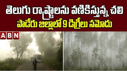 తెలుగు రాష్ట్రాలను వణికిస్తున్న చలి.. పాడేరు జిల్లాలో 9 డిగ్రీలు నమోదు | ABN