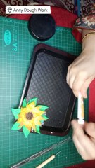 Handmade Decoration Plater With Clay part #3