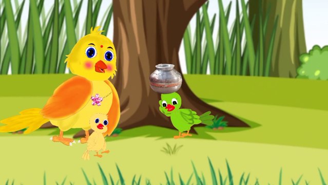 chidiya ki sauteli maa| चिडिया की सौतेली मां | chidiya ki kahani | chidiya cartoon