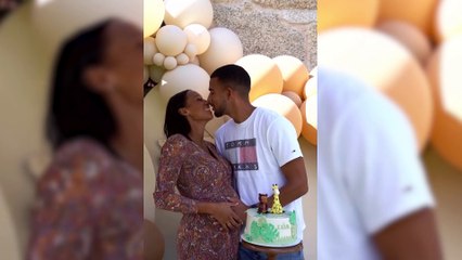 Ana Peleteiro abandona el hospital con la pequeña Lúa en sus brazos