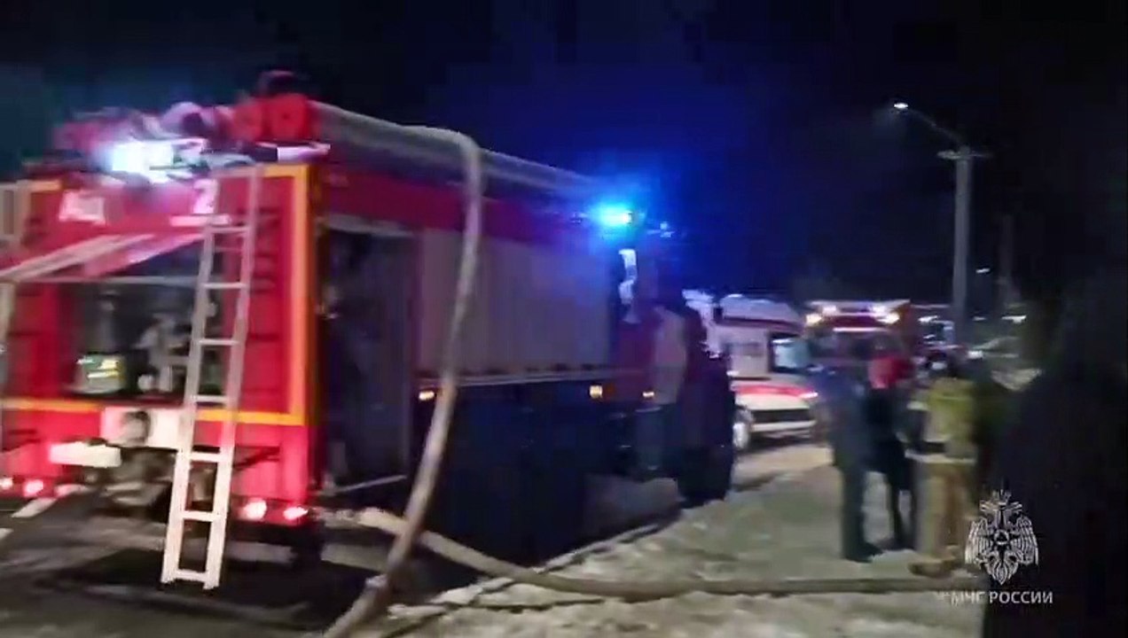 20 قتيلا إثر حريق في مركز خاص للمسنّين في سيبير...