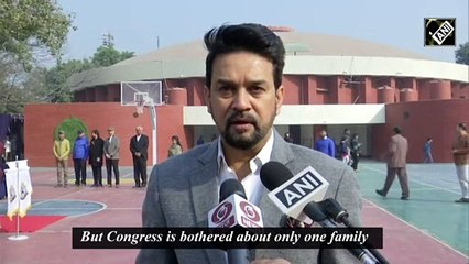 Anurag Thakur slams Bharat Jodo Yatra, says ‘Congress bothered about family, not country’
