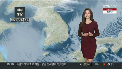 [날씨] 밤까지 제주 눈…성탄절 대체로 맑고 강추위