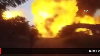 Güney Afrika'da gaz tankerinde patlama: 8 ölü