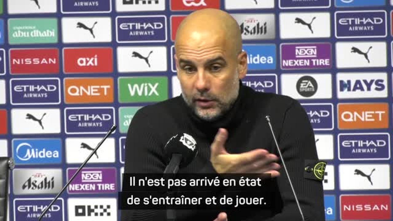 Manchester City - Guardiola : "Kalvin Phillips n'est pas blessé, il est arrivé en surpoids"