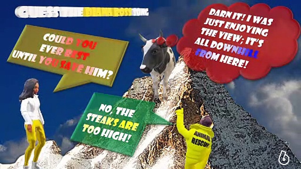 Funny DIANA ROSS Joke Challenge. Guess the song from the humorous animation!