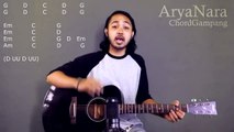 Easy Chords (Hanya Rindu - Andmesh Kamelang) by Arya Nara (Tutorial Gitar) Untuk Pemula
