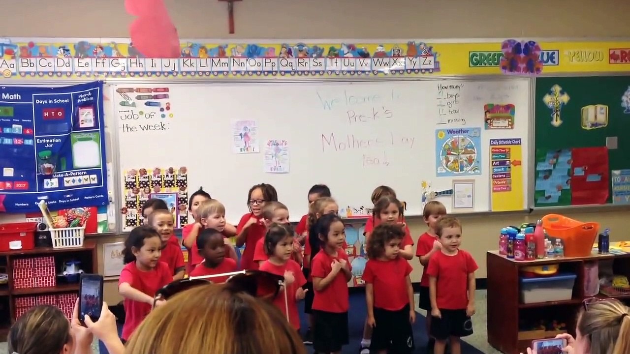 St Charles Pre K Mother's Day 2017
