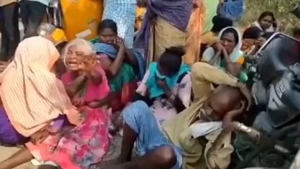 దస్తురాబాద్: మృతదేహంతో ధర్నా.. అడ్డుకున్న పోలీసులు