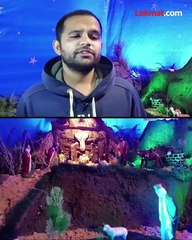 ख्रिसमस ची लगबग,येशू जन्माचा देखावा