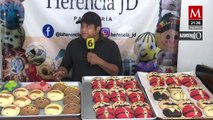 Una panadería prepara panes de López Obrador en Puebla