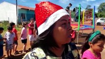 Evento de Natal leva alegria para as crianças do Bairro Veneza em Cascavel