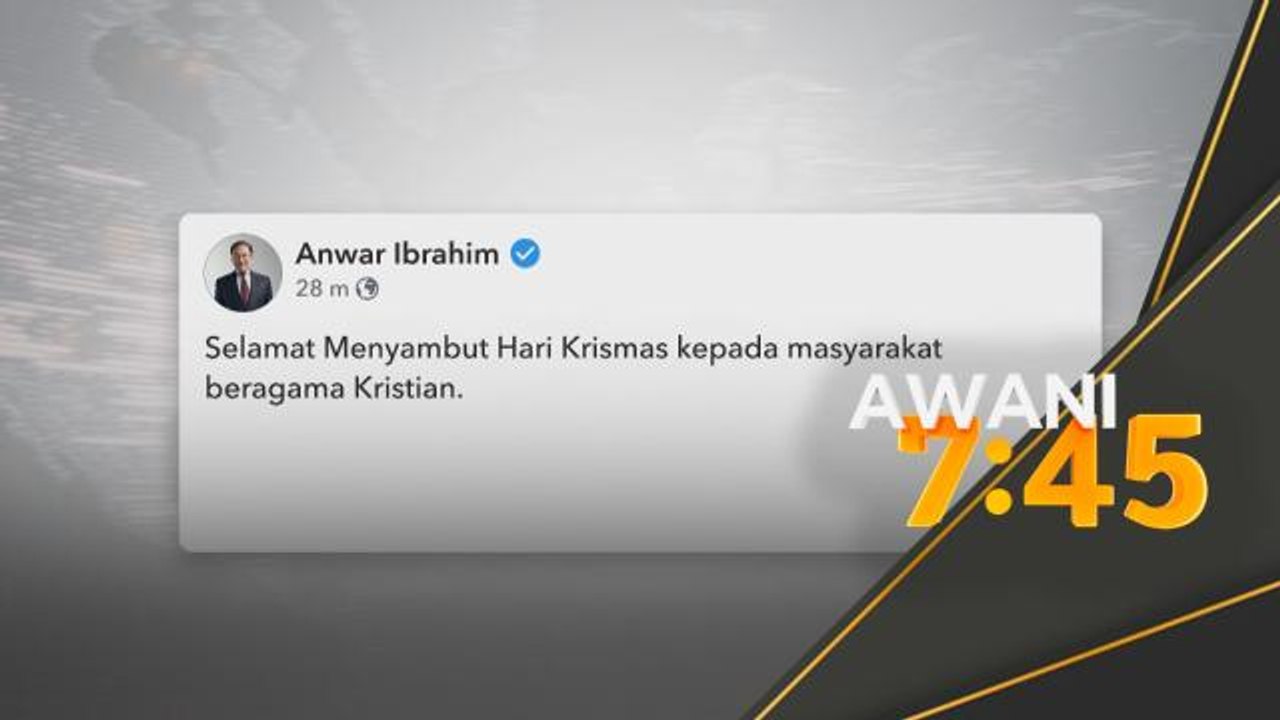 Hari Krismas | Rakyat berperanan pelihara semangat bersatu-padu – PM
