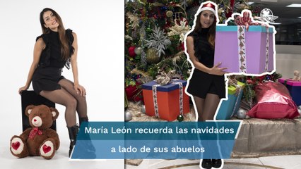 María León pide no olvidar a los abuelos esta Navidad
