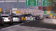 Μεγάλη κίνηση στην εθνική οδό - Δυσκολία στη μετακίνηση των οχημάτων λόγω των έργων λίγο πριν την είσοδο της Λαμίας