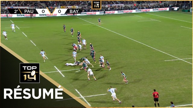 TOP 14 - Résumé Section Paloise-Aviron Bayonnais: 22-22 - J13 - Saison 2022/2023
