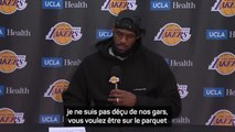 Lakers - LeBron : “Je ne suis pas déçu de nos efforts”