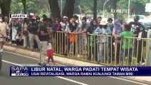 Libur Natal, Warga Padati Lokasi Wisata Taman Mini Indonesia Indah!