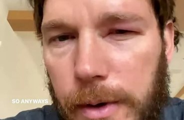 Chris Pratt stung on eyeball by a bee: 'False sense of security'