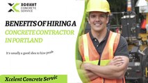 Benefits Of Hiring A Concrete Contractor In Portland