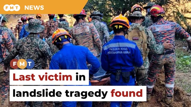 Body of last Batang Kali landslide victim found
