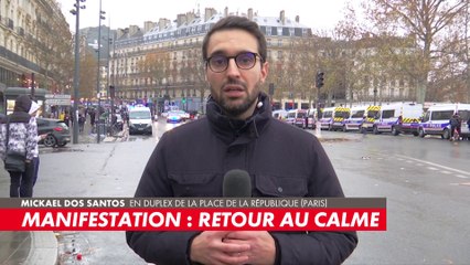 Manifestation à Paris : le retour au calme