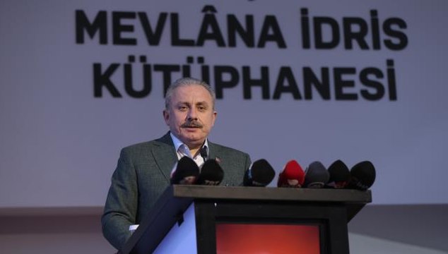 TBMM Başkanı Şentop, Sultanbeyli'de Mevlana İdris Kütüphanesi'nin açılışında konuştu