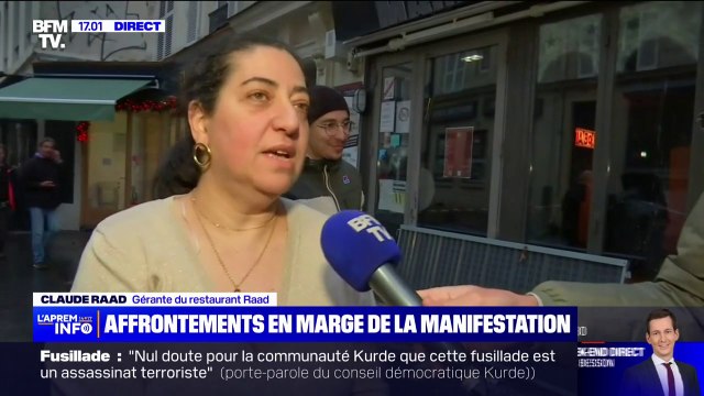 Débordements en marge du rassemblement en soutien aux Kurdes: On a vécu 2h de guerre , raconte cette commerçante