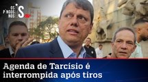 Ação de bandidos interrompe campanha de Tarcísio de Freitas em São Paulo