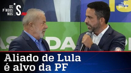 Lula promete não largar a mão de governador alvo da PF por roubalheira