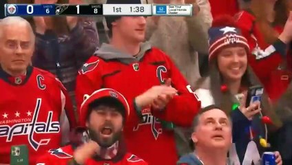 Alex Ovechkin ties Gordie Howe with his 801st NHL goal.